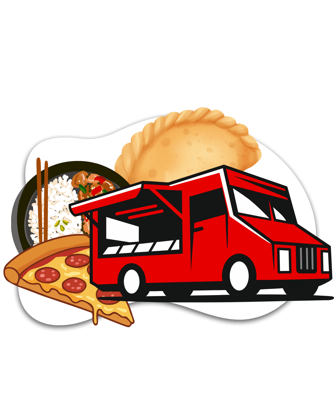 Ilustração Deli negócios